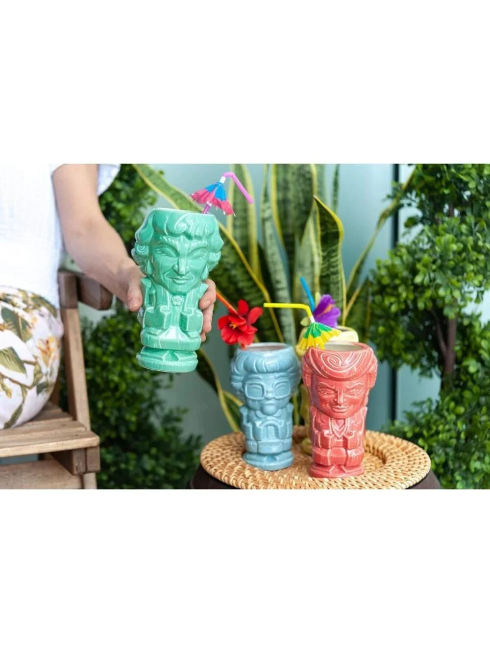 Golden Girls Dorothy Mug | Collectible Ceramic Tiki Cup | 18 oz Drinkware